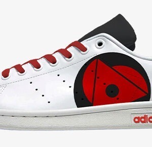 Adidas Stan Smith Baru Sharingan Naruto Eyes