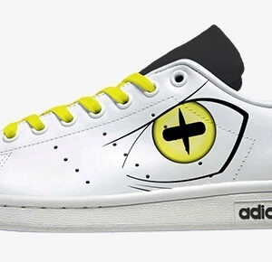 Adidas Stan Smith Kurama Sage Mode Naruto Eyes