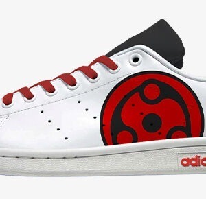 Adidas Stan Smith Madara Sharingan Naruto Eyes