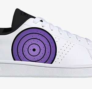 Adidas Advantage Base Rinnegan Naruto Eyes